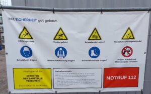 Arbeitssicherheitsschulung 2 SiGe-Plan auf Baustelle