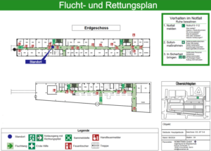 Jobs Brandschutz 4 Erstellung Flucht- und Rettungsplan mittels CAD